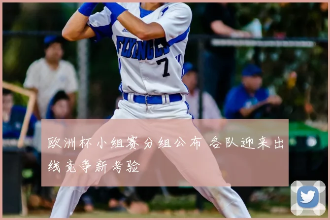 欧洲杯小组赛分组公布 各队迎来出线竞争新考验